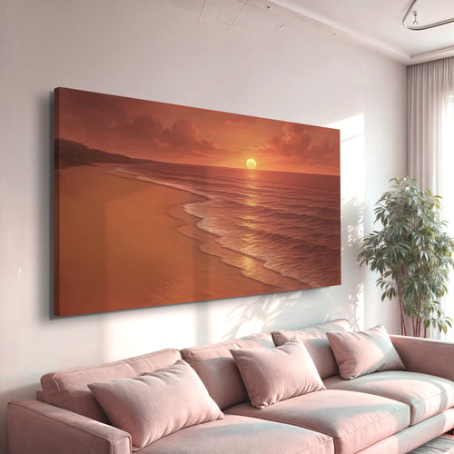 Beach Shoreline Coastal Wall Art VII