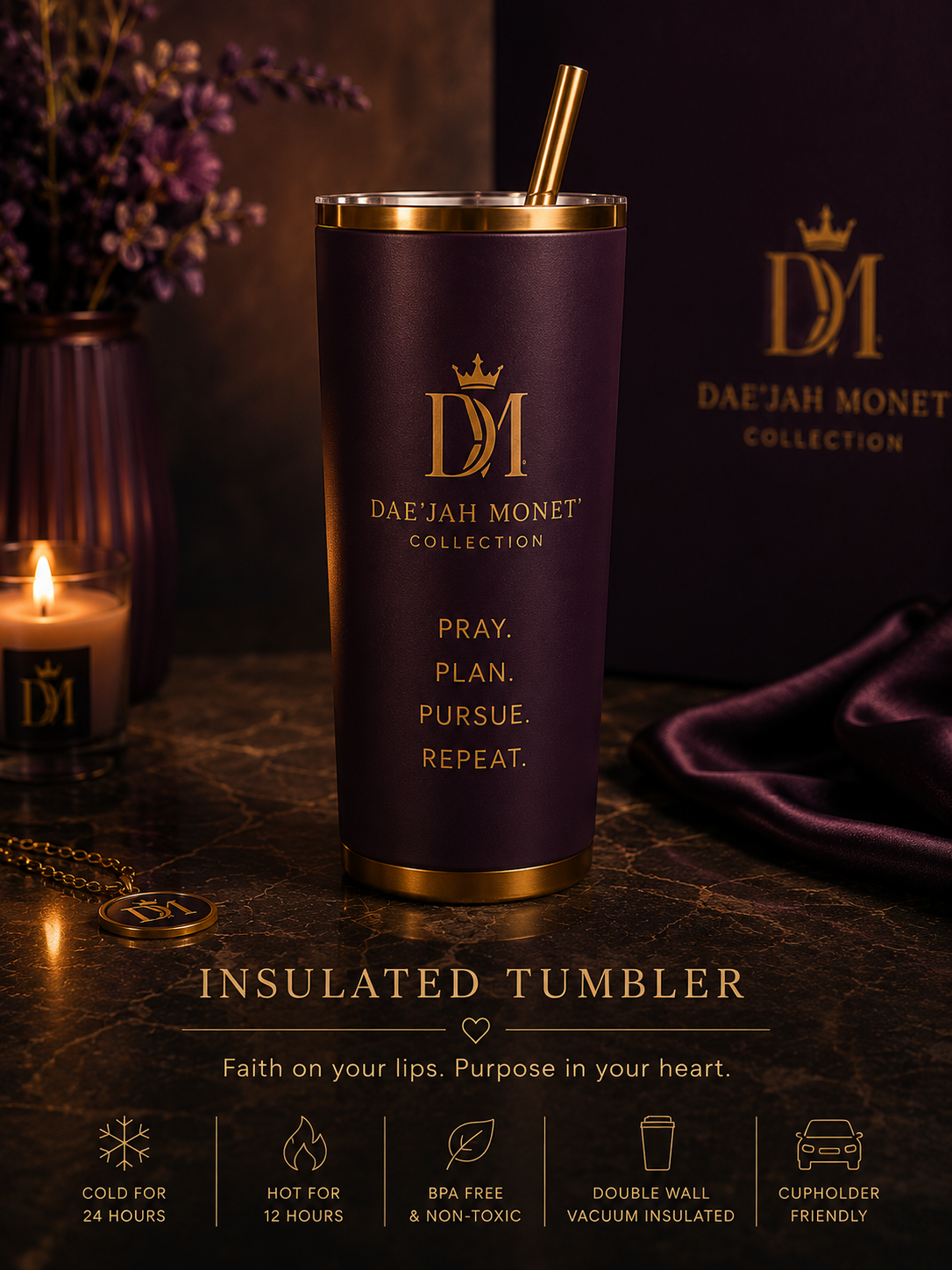 Healing with Passion & Purpose™ 
By: Dae’Jah Monet’